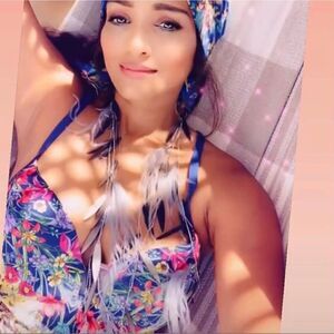 Amrita Singh Tulum Faux Ostrich Necklace